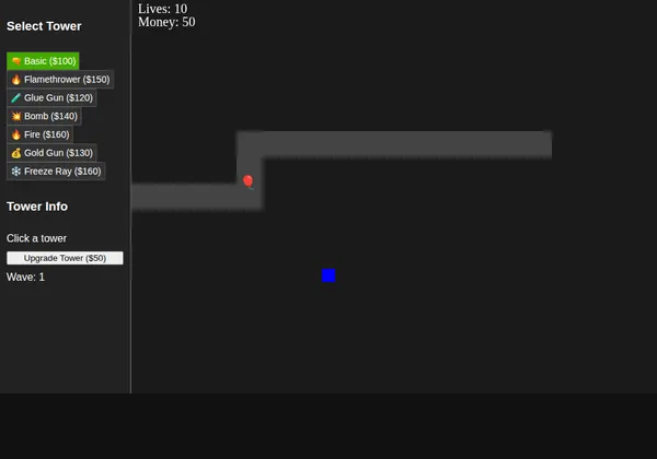 Screenshot of Bloons TD: Pixel Chaos